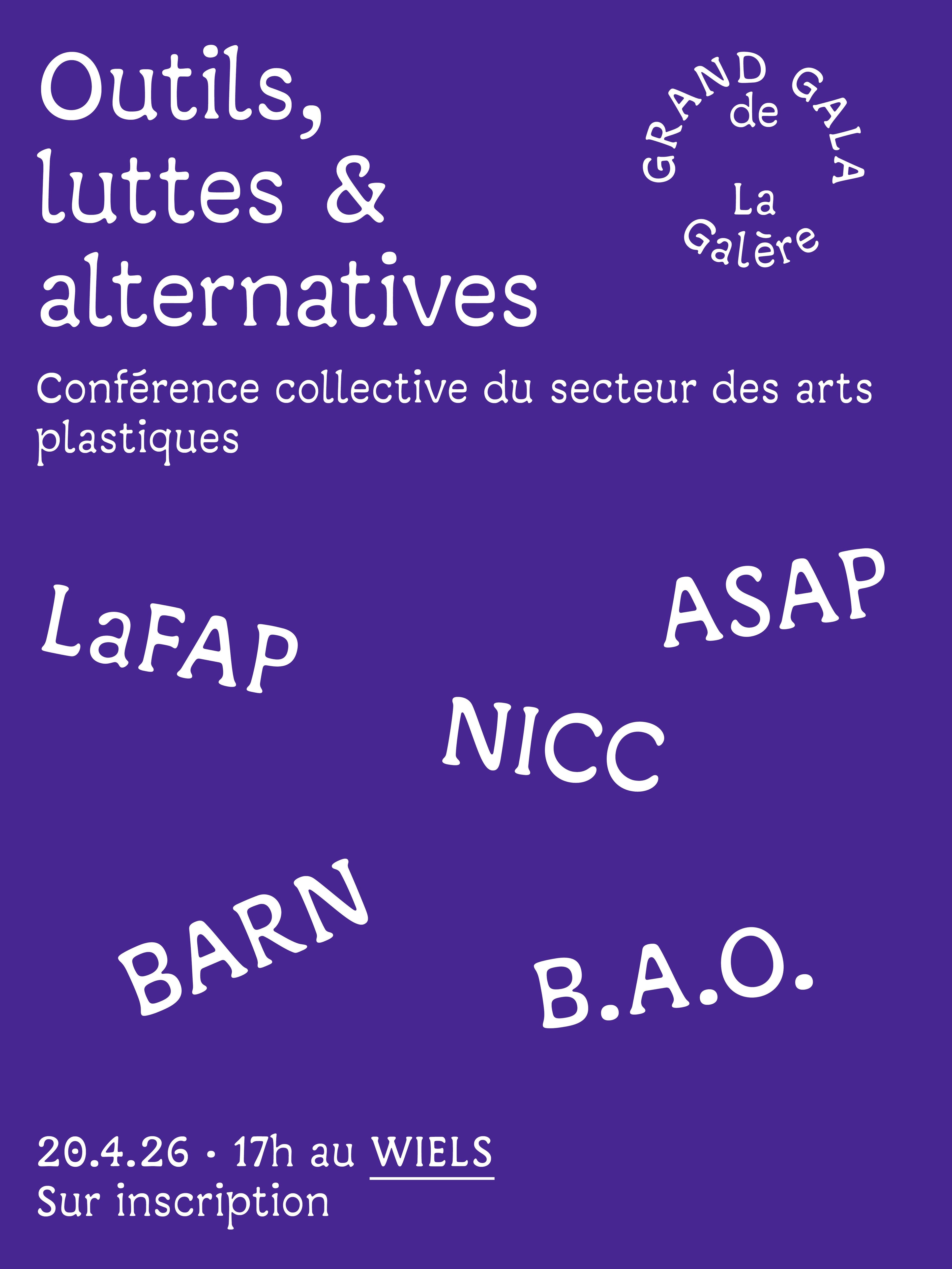 Conférence collective des arts plastiques: 20.4.26 au WIELS